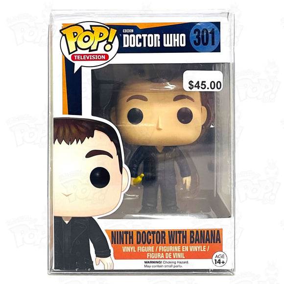 Doctor Who Ninth Doctor with Banana (#301) - That Funking Pop Store!
