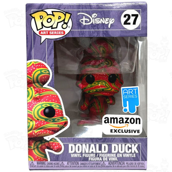 Donald Duck Artist Series (#27) Amazon Funko Pop Vinyl
