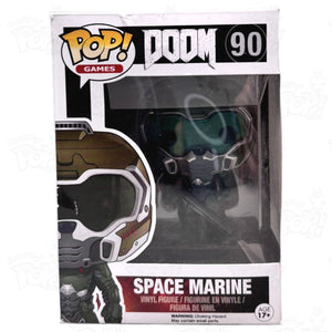 Doom Marine (#90) Green Funko Pop Vinyl