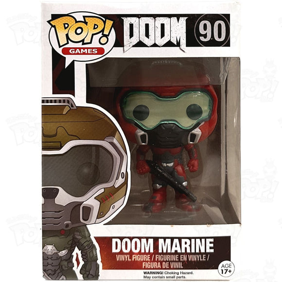 Doom Marine (#90) Red Funko Pop Vinyl