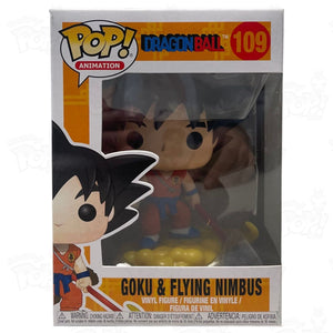 Dragon Ball Goku & Flying Nimbus (#109) Orange Funko Pop Vinyl