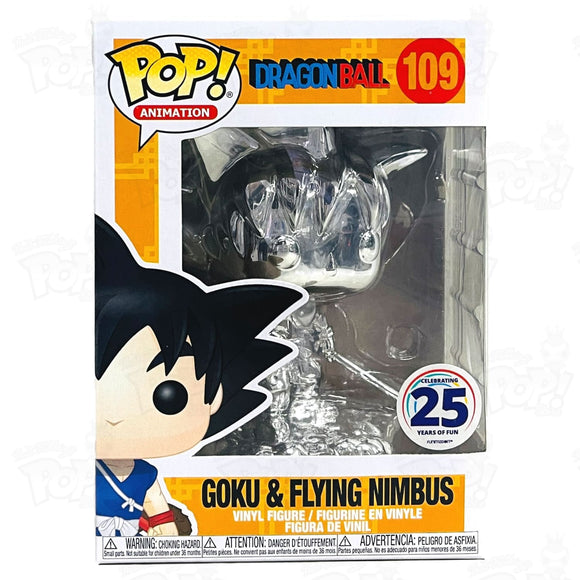 Dragon Ball Goku & Flying Numbus (#109) Chrome Funko Pop Vinyl