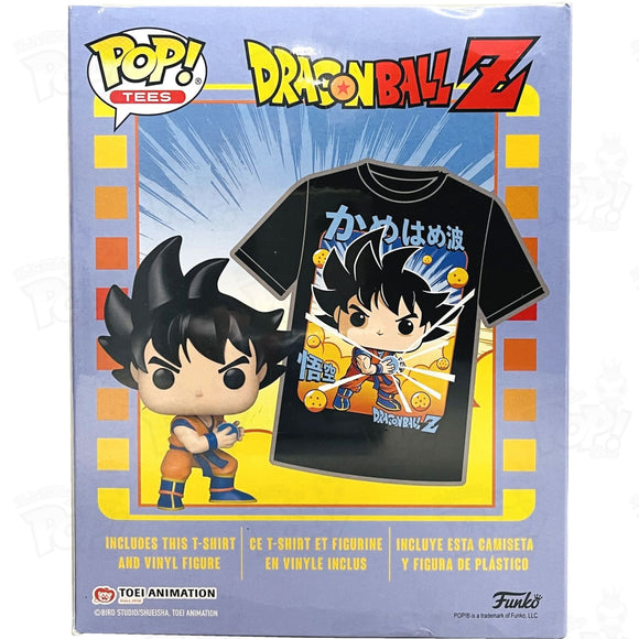 Dragon Ball Goku Kamehameha Pop! Vinyl Figure & T-Shirt Box Set Funko Pop