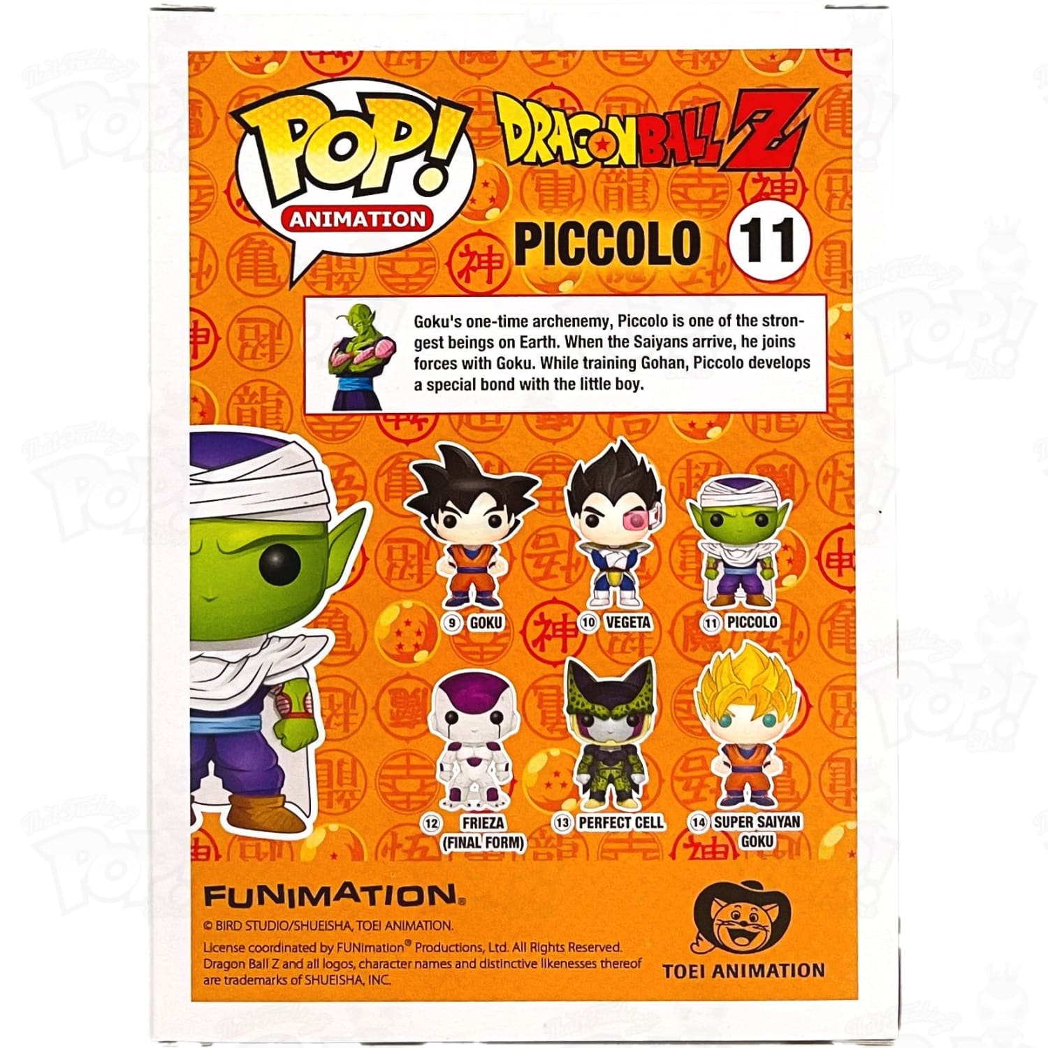 Piccolo signed newest funko pop