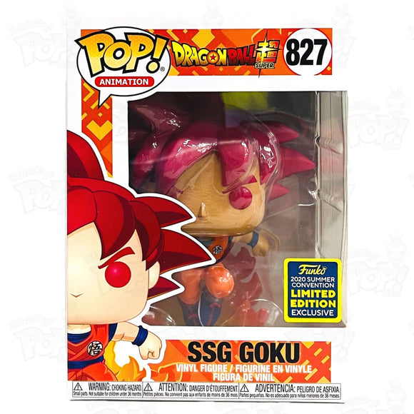 Dragon Ball Ssg Goku (#827) 2020 Summer Convention Funko Pop Vinyl