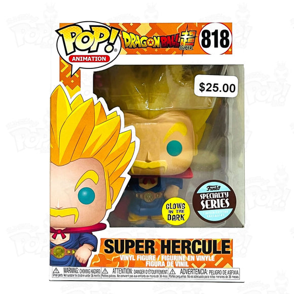 Dragon Ball Super - Super Hercule (#818) Speciality Series GITD - That Funking Pop Store!