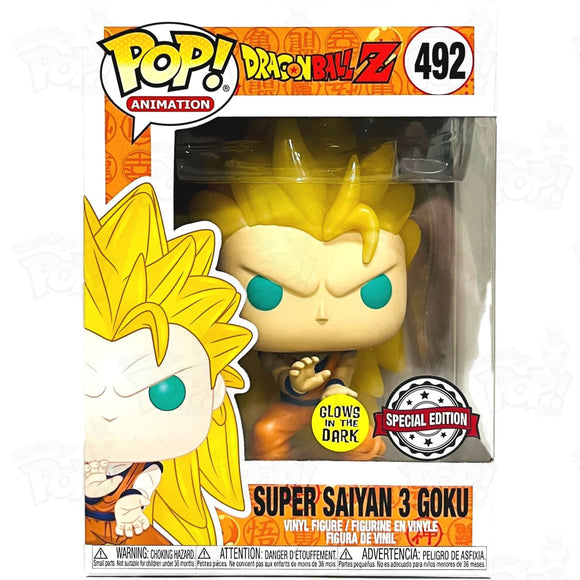 Dragon Ball Super Saiyan 2 Goku (#492) Gitd Funko Pop Vinyl
