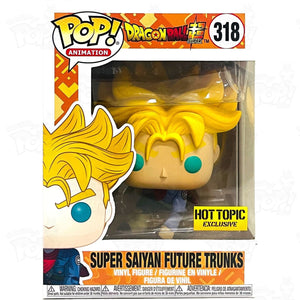 Dragon Ball Super - Saiyan Future Trunks (#318) Hot Topic Funko Pop Vinyl