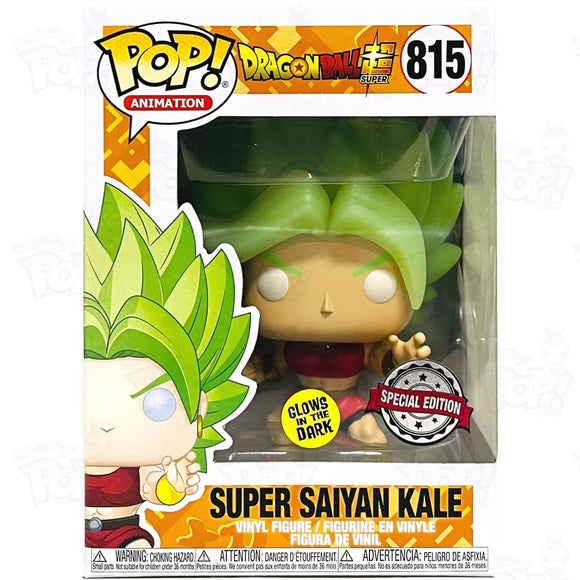 Dragon Ball Super - Saiyan Kale (#815) Gitd Funko Pop Vinyl