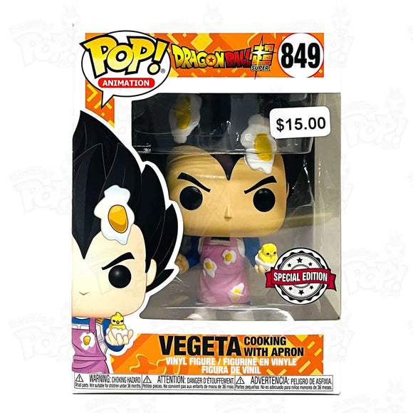 Dragon Ball Super Vegeta Cooking with Apron (#849) - That Funking Pop Store!