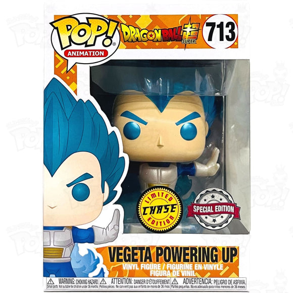 Dragon Ball Super Vegeta Powering Up (#713) Chase Funko Pop Vinyl