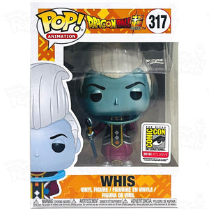 Dragon Ball Super Whis (#317) Metallic Comic-Con 2018 Funko Pop Vinyl