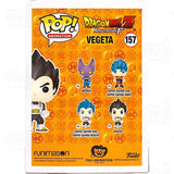 Dragon Ball Vegeta (#157) Gamestop Signed By Christopher Sabat Funko Pop Vinyl