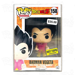 Dragon Ball Z Badman Vegeta (#158) Hot Topic - That Funking Pop Store!