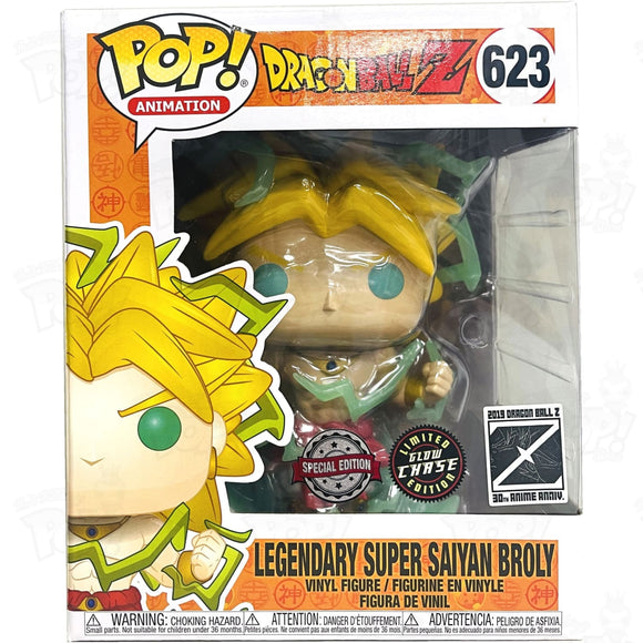 Dragon Ball Z Legendary Super Saiyan Broly 6 Inch (#623) Chase Funko Pop Vinyl