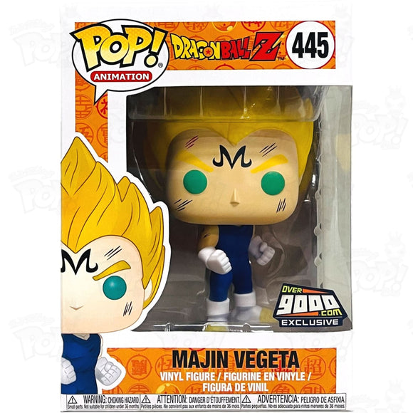 Dragon Ball Z Majin Vegeta (#445) Over 9000.com Funko Pop Vinyl