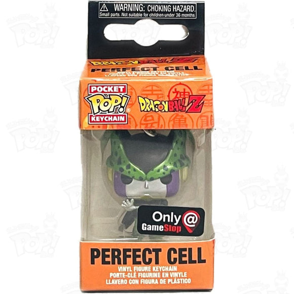 Dragon Ball Z Perfect Cell Pocket Pop Keychain Gamestop Metallic Loot