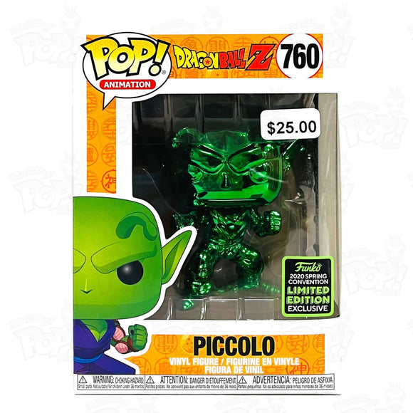 Dragon Ball Z Piccolo (#760) Chrome Green 2020 Spring Convention - That Funking Pop Store!