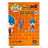 Dragon Ball Z Resurrection F Super Saiyan God Goku (#121) Funko Pop Vinyl