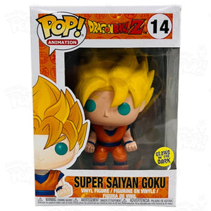 Dragon Ball Z Super Saiyan Goku (#14) Gitd Funko Pop Vinyl