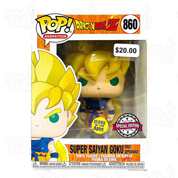 Dragon Ball Z Super Saiyan Goku First Appearance (#860) GITD - That Funking Pop Store!