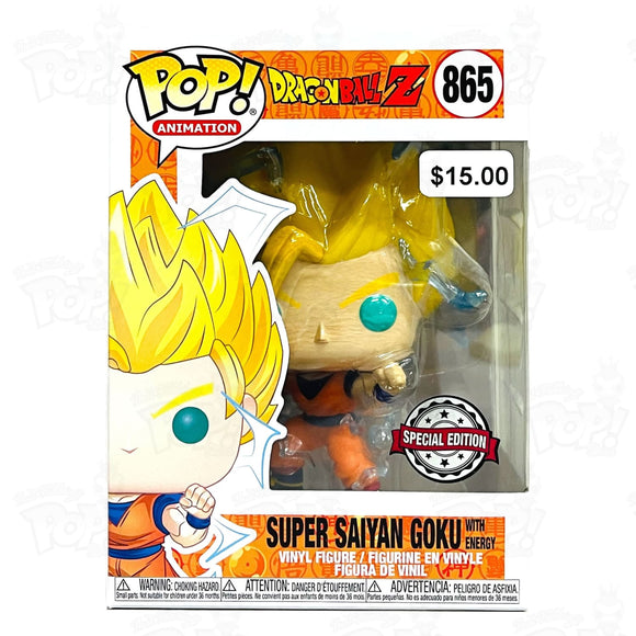 Dragon Ball Z Super Saiyan Goku with Energy (#865) - That Funking Pop Store!