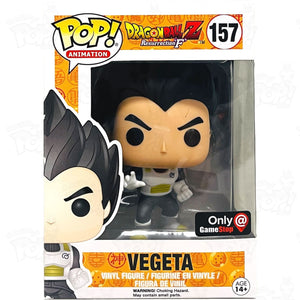 Dragon Ball Z Vegeta (#157) Gamestop Funko Pop Vinyl