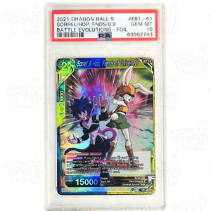 Dragonball Super CCG: Battle Evolution Booster Sorrel & Hop, Fiends of  Universe 9 EB1-61 PSA 10 #2