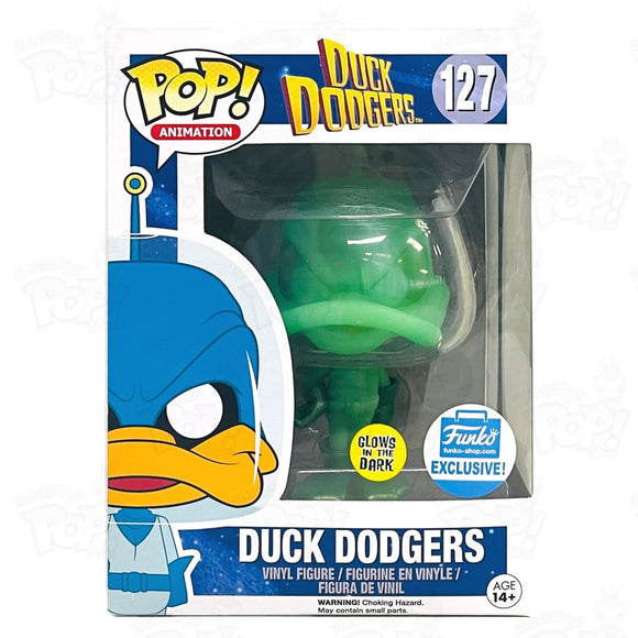 Duck Dodgers Gamma (#127) Glow In The Dark Funko Pop Vinyl