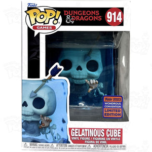 Dungeons & Dragons Gelantinous Cube (Blue) (#914) Wonder Con 2023 Funko Pop Vinyl