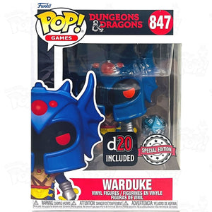 D&d - Warduke & Dice Funko Pop Vinyl