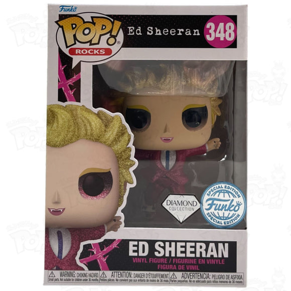 Ed Sheeran Bad Habits Diamond (#348) Funko Pop Vinyl