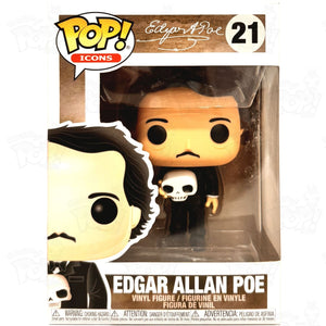 Edgar Allan Poe With Skull (#21) Funko Pop Vinyl