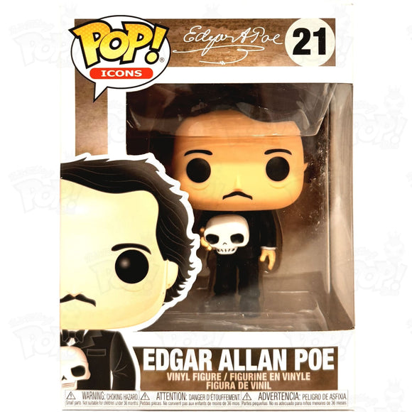 Edgar Allan Poe With Skull (#21) Funko Pop Vinyl