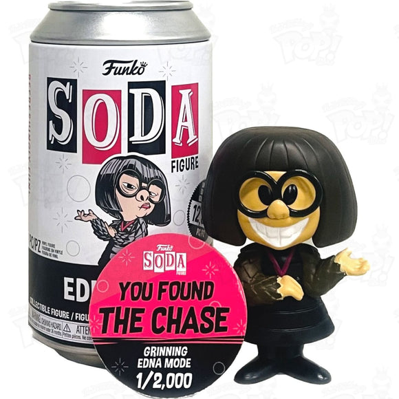 Edna Mode Soda Vinyl Chase Soda