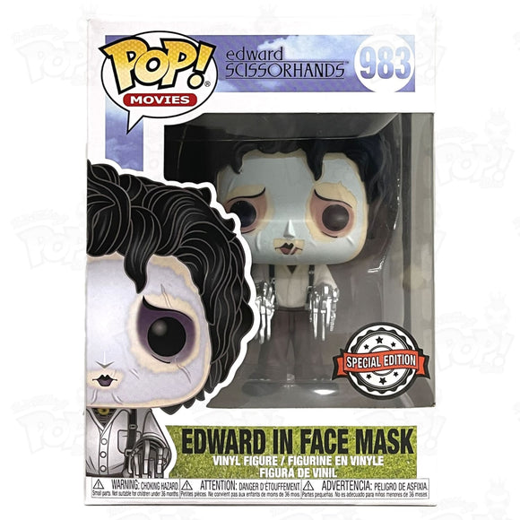 Edward Scissorhands in Face Mask (#983) - That Funking Pop Store!
