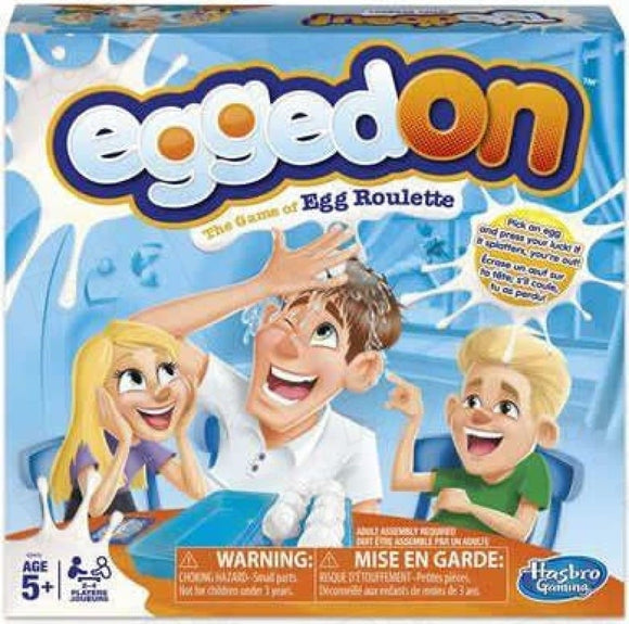 Egged On Game Boardgame Boardgames