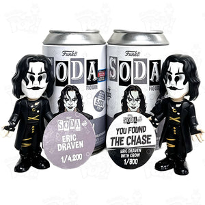 Eric Draven Crow Soda Vinyl Common + Chase Bundle Nycc22