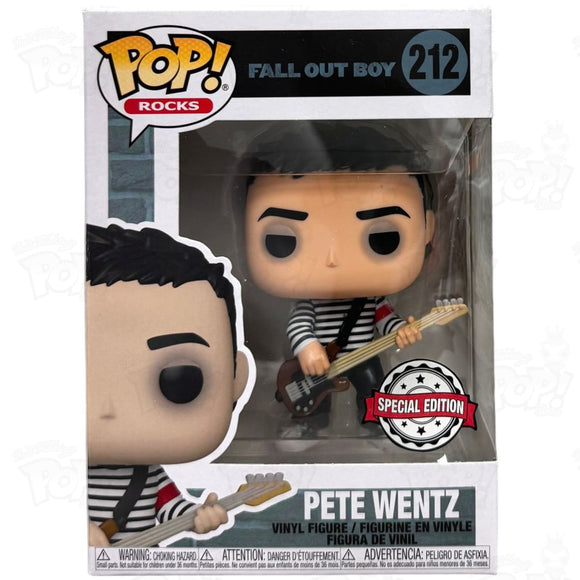Fall Out Boy Pete Wentz (#212) Special Edition Funko Pop Vinyl