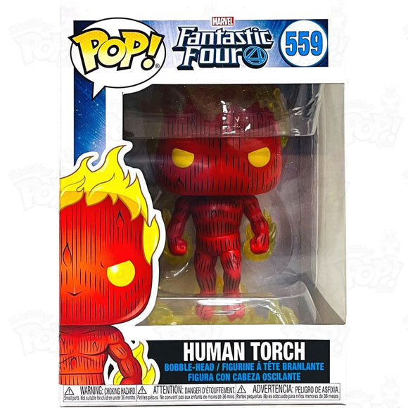 Fantastic Four Human Torch (#559) Funko Pop Vinyl