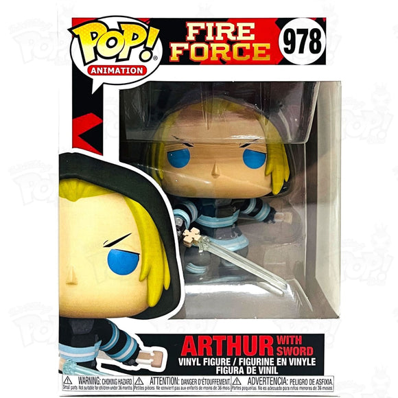 Fire Force Arthur W/sword (#978) Funko Pop Vinyl