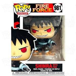 Fire Force Shinra W/fire (#981) Funko Pop Vinyl