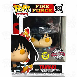 Fire Force - Tamaki W/fire Gw (#983) Funko Pop Vinyl