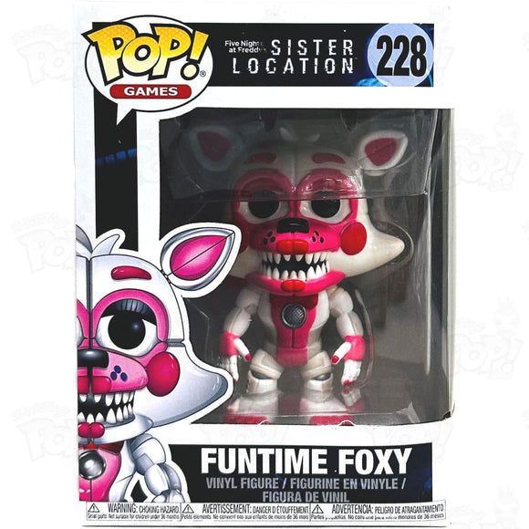 Five Nights At Freddys Fnaf Funtime Foxy (#228) Funko Pop Vinyl