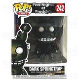 Five Nights At Freddys Fnaf Dark Springtrap (#242) Funko Pop Vinyl