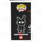 Five Nights At Freddys Fnaf Dark Springtrap (#242) Funko Pop Vinyl