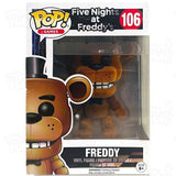 Five Nights At Freddys Flocked Freddy (#106) Funko Pop Vinyl