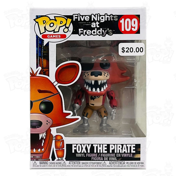 Five Nights at Freddy's FNAF Foxy The Pirate (#109) - That Funking Pop Store!