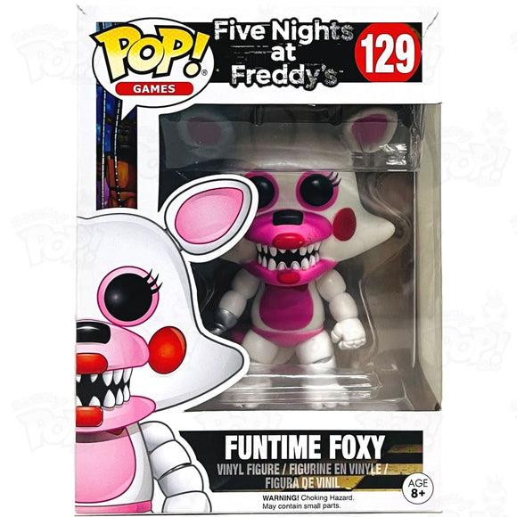 Five Nights At Freddys Funtime Foxy (#129) Funko Pop Vinyl