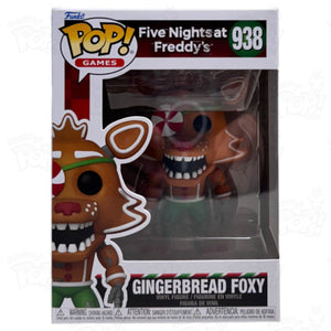 Five Nights At Freddy’s Fnaf Gingerbread Foxy (#938) Funko Pop Vinyl